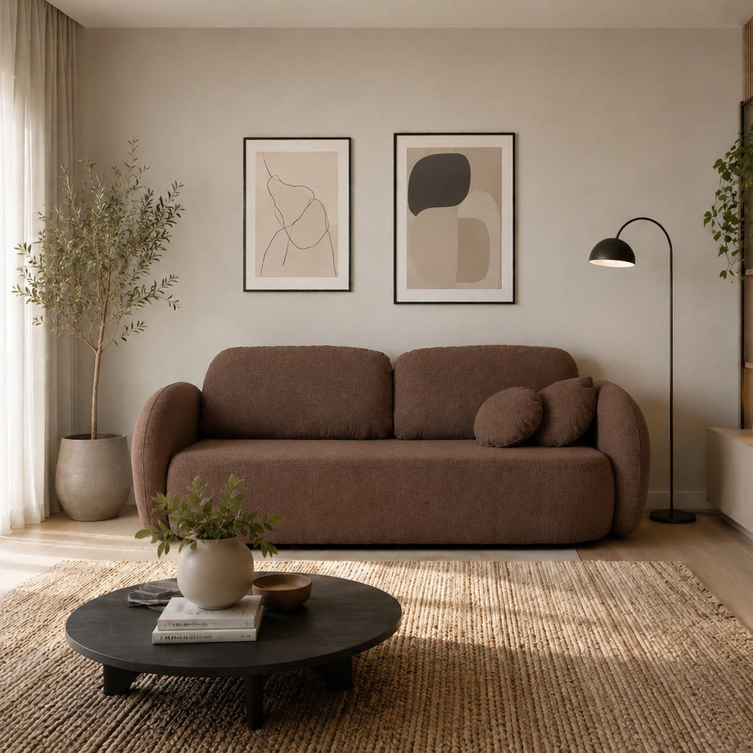 Sofa Bed Olio in Brown, image 9