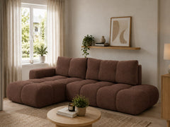 Corner Sofa Bed Soho in Brown, image 18