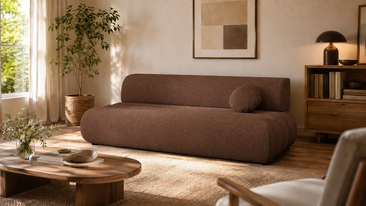 Sofa Bed Lino in Brown, image 9