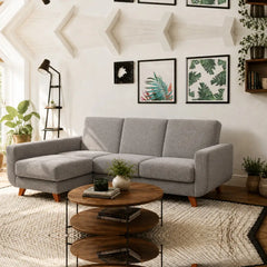 Corner Sofa Bed Aramis in Grey, image 7
