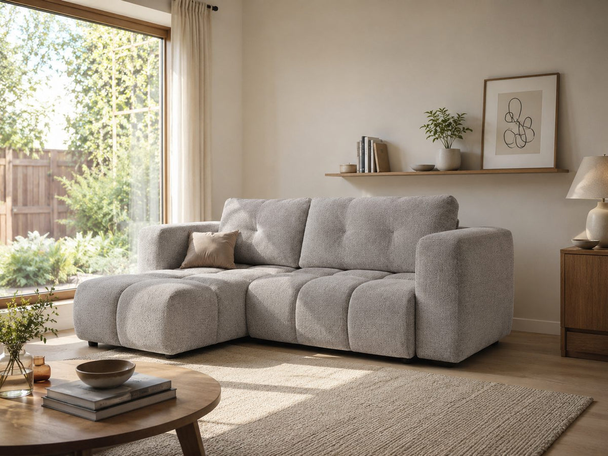 Corner Sofa Bed Modi II in Grey, image 2