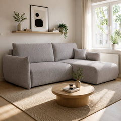 Corner Sofa Bed Allora in Grey, image 18