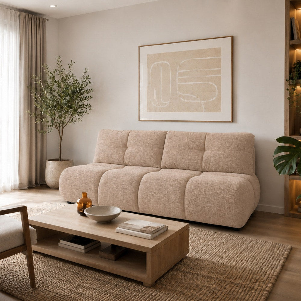 Sofa Bed Milo in Beige, image 2