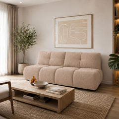 Sofa Bed Milo in Beige, image 2