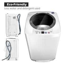 Full-Automatic Portable Washer with 6 Programs and 3 Water Level