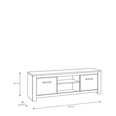 Elara TV Cabinet 161cm in White, image 6