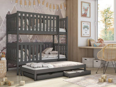 Emily Bunk Bed with Trundle and Storage - product image 11
