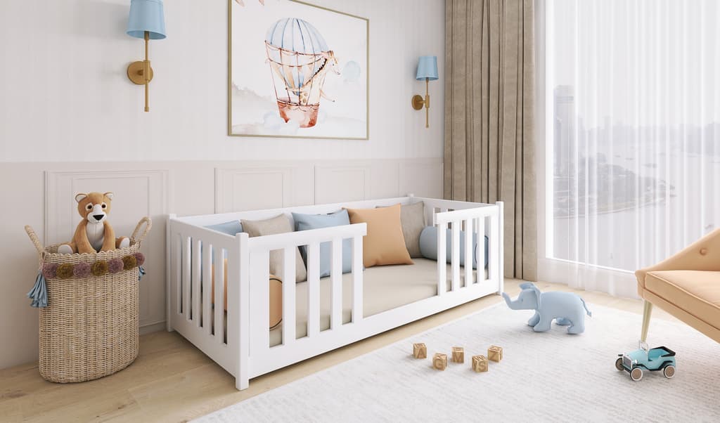 Wooden Single Bed Ferro