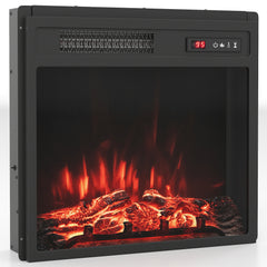 20 Inch Electric Fireplace Insert 750W/1500W Fireplace Heater with Remote Control