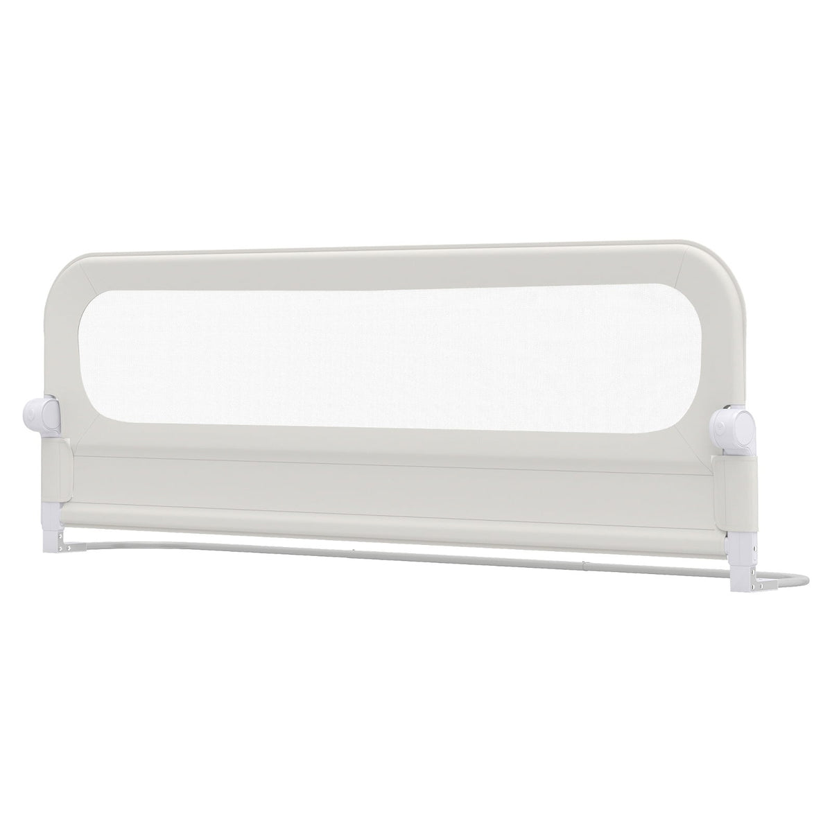 Foldable Bed Rail in White