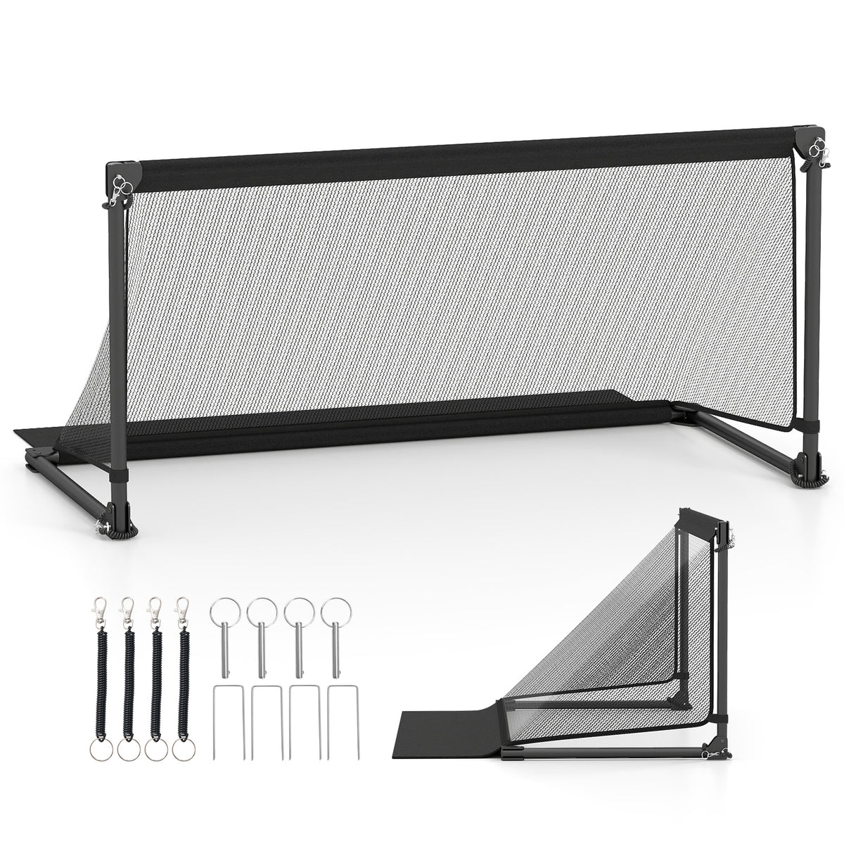 Foldable Pop-up Soccer Goal with Net-M