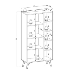 Forest Highboard Cabinet 80cm - product image 9