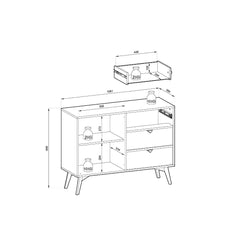 Forest Sideboard Cabinet 106cm - product image 9