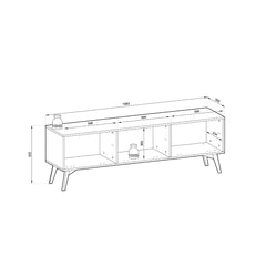 Forest TV Cabinet 158cm - product image 9