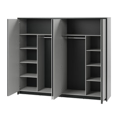 Gris Hinged Door Wardrobe 250cm - product image 3