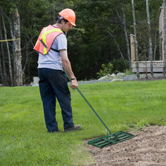 75/91/106 x 25cm Lawn Leveling Rak with Ergonomic Handle-75 x 25 cm