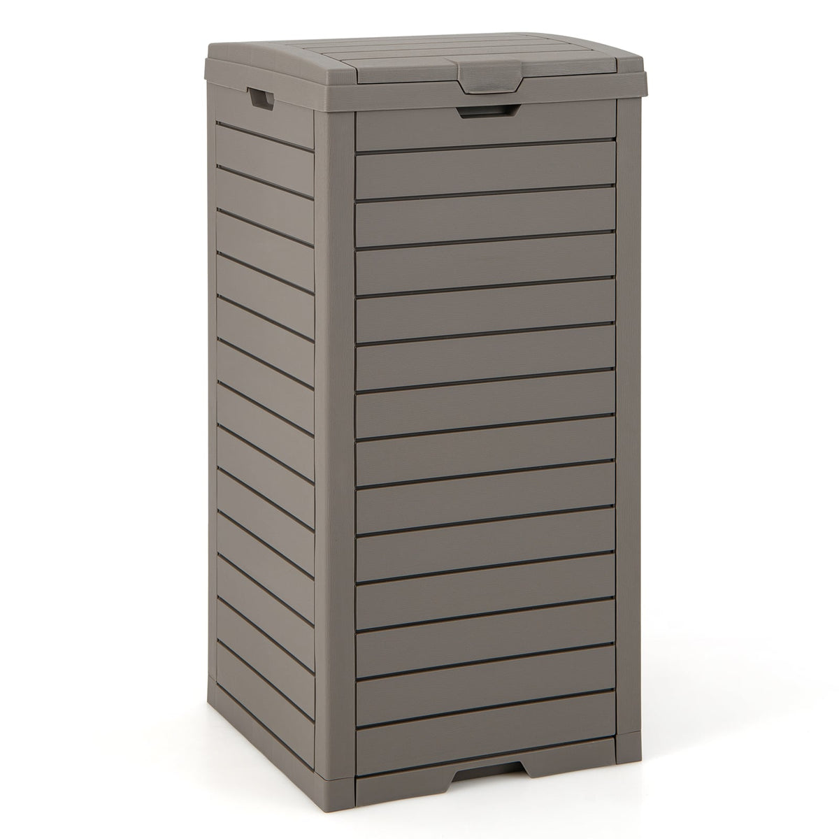 117.5 L Gallon Large Trash Bin in Coffee