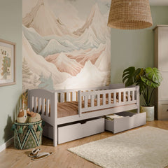 Wooden Single Bed Gucio with Storage - product image 12