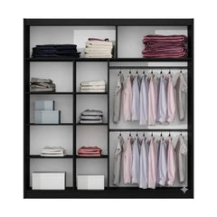 Lisbon II Sliding Door Wardrobe 203cm, image 9