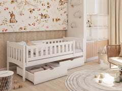 Wooden Single Bed Gucio with Storage - product image 2
