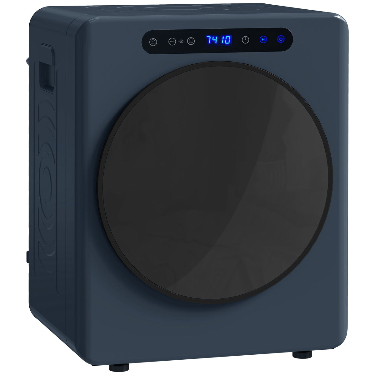 HOMCOM 5kg Compact 40-60℃ Tumble Dryer Blue