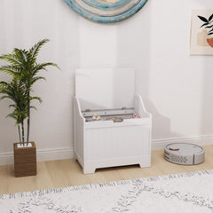 HOMCOM 61L Home Storage Chest - White