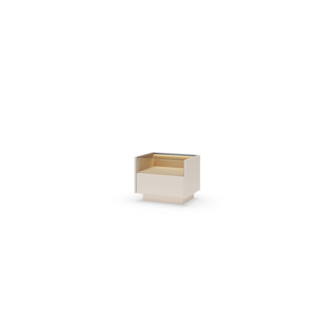 Hiro Bedside Table 53cm