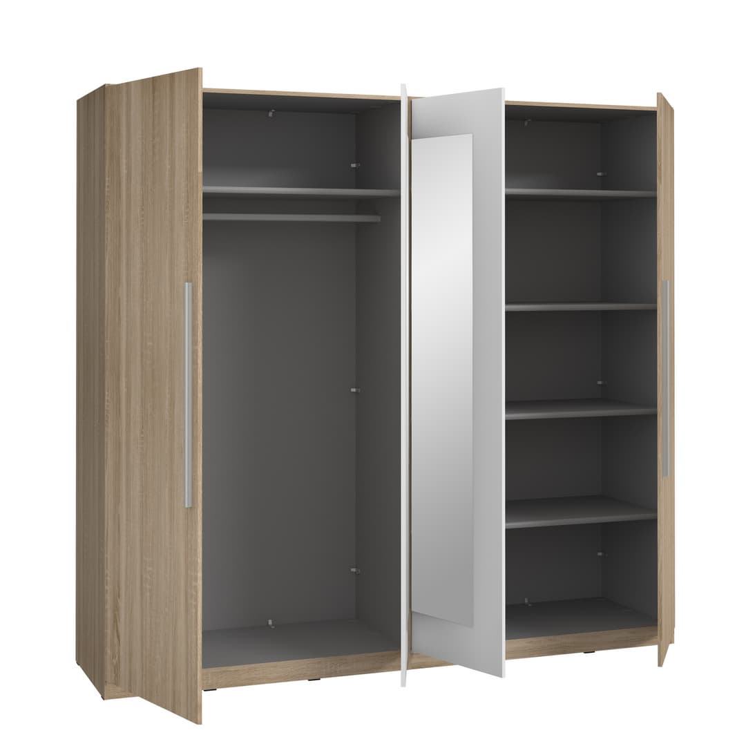 Helen Hinged Door Wardrobe 228cm, image 9