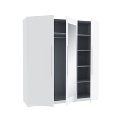 Helen Hinged Door Wardrobe 181cm, image 2