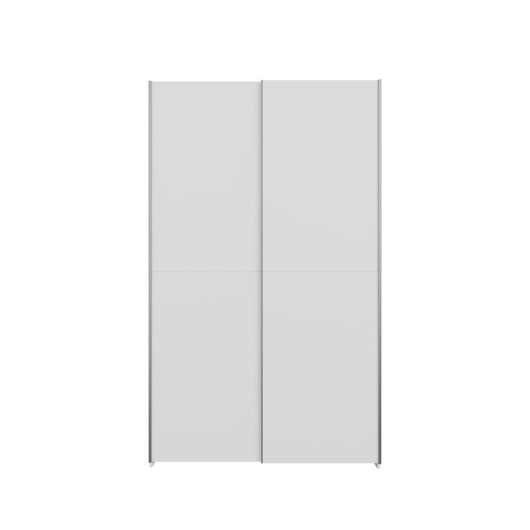 Hofsa Sliding Door Wardrobe 120cm in White, image 5