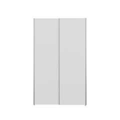 Hofsa Sliding Door Wardrobe 120cm in White, image 5