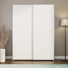 Hofsa Sliding Door Wardrobe 150cm in White, image 10
