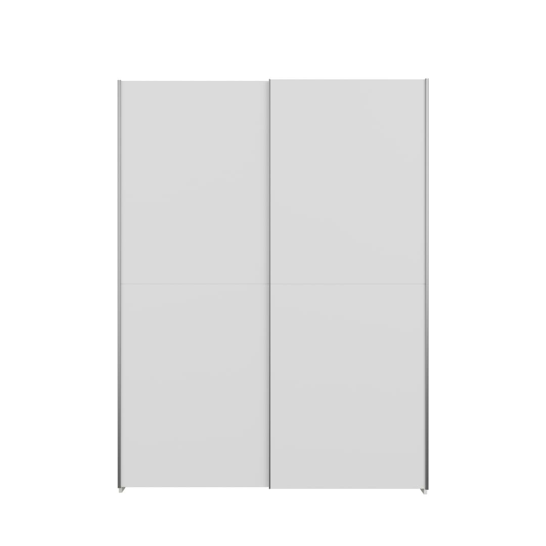 Hofsa Sliding Door Wardrobe 150cm in White, image 5