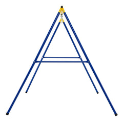 Heavy Duty Steel Swing Frame 1.8M Large A-Frame Swing Stand with Ground Stakes-Yellow