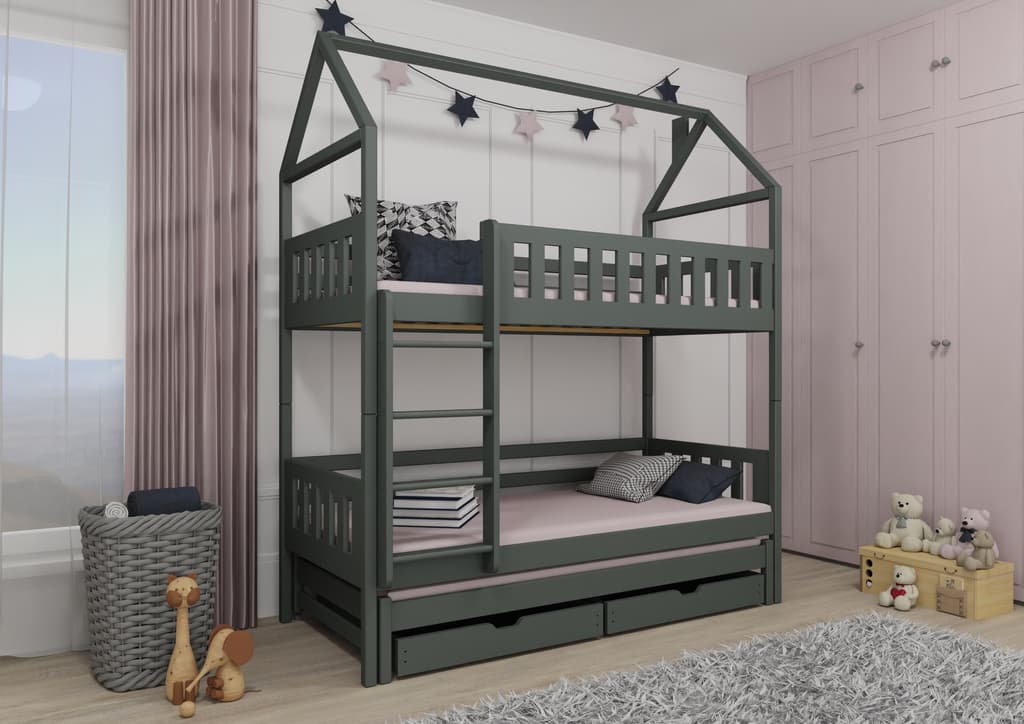 Iga Bunk Bed with Trundle and Storage - product image 6