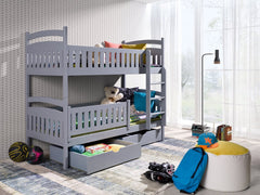 Wooden Bunk Bed Ignas with Storage - product image 9