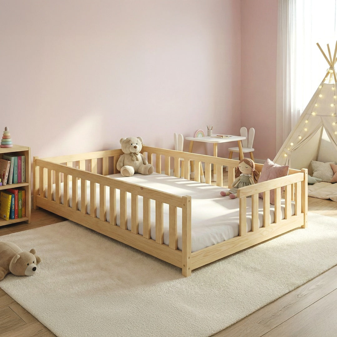 Wooden Single Bed image
