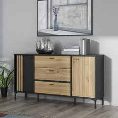 Joakimis Chest Of Drawers 160cm in Oak Mauvella, image 2