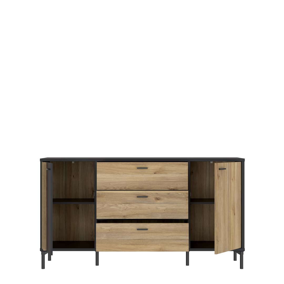 Joakimis Chest Of Drawers 160cm in Oak Mauvella, image 5