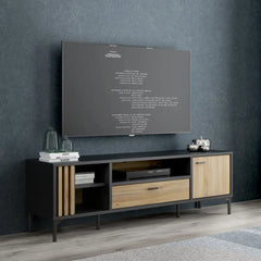 Joakimis TV Cabinet 160cm in Oak Mauvella, image 2