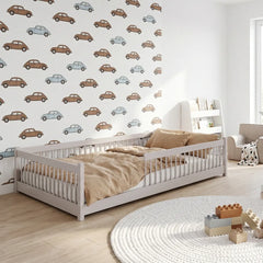 Wooden Single Bed Junior in Cashmere, image 2