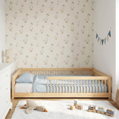 Wooden Single Bed Junior in Pine, image 6