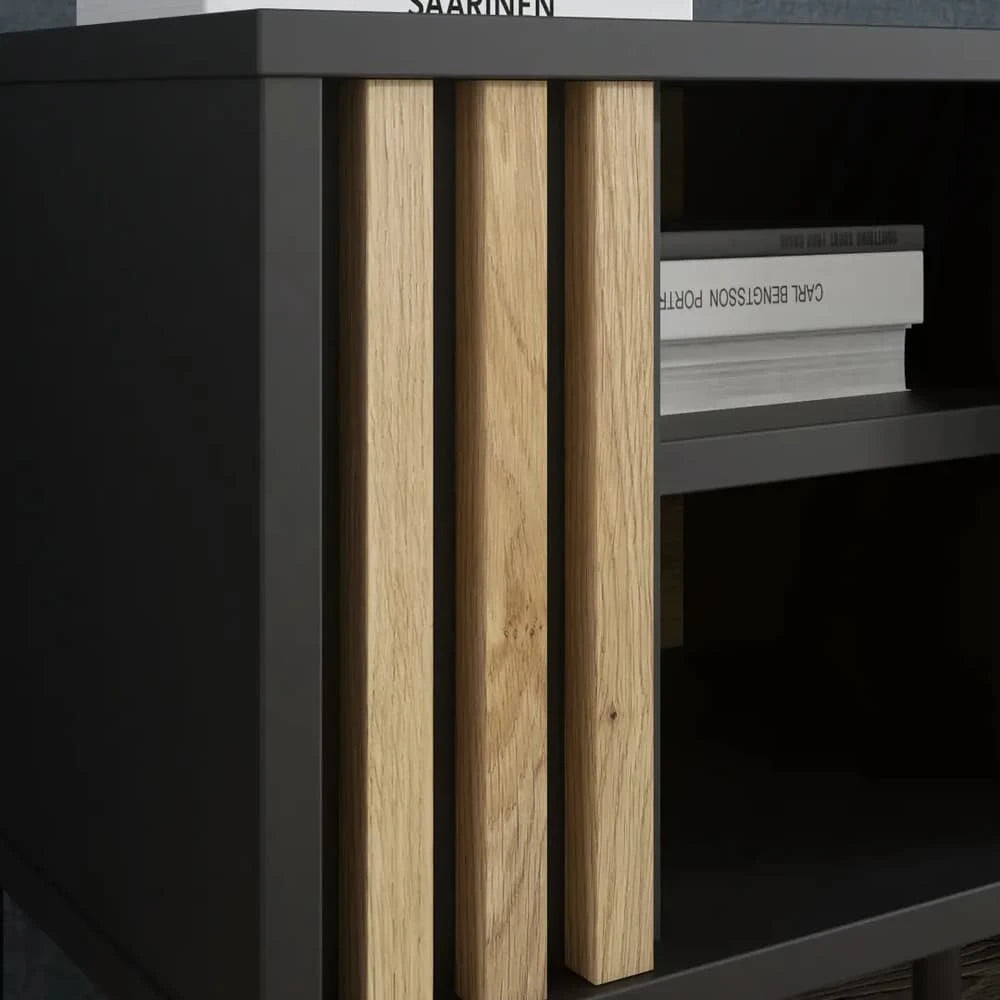 Joakimis TV Cabinet 160cm in Oak Mauvella, image 8