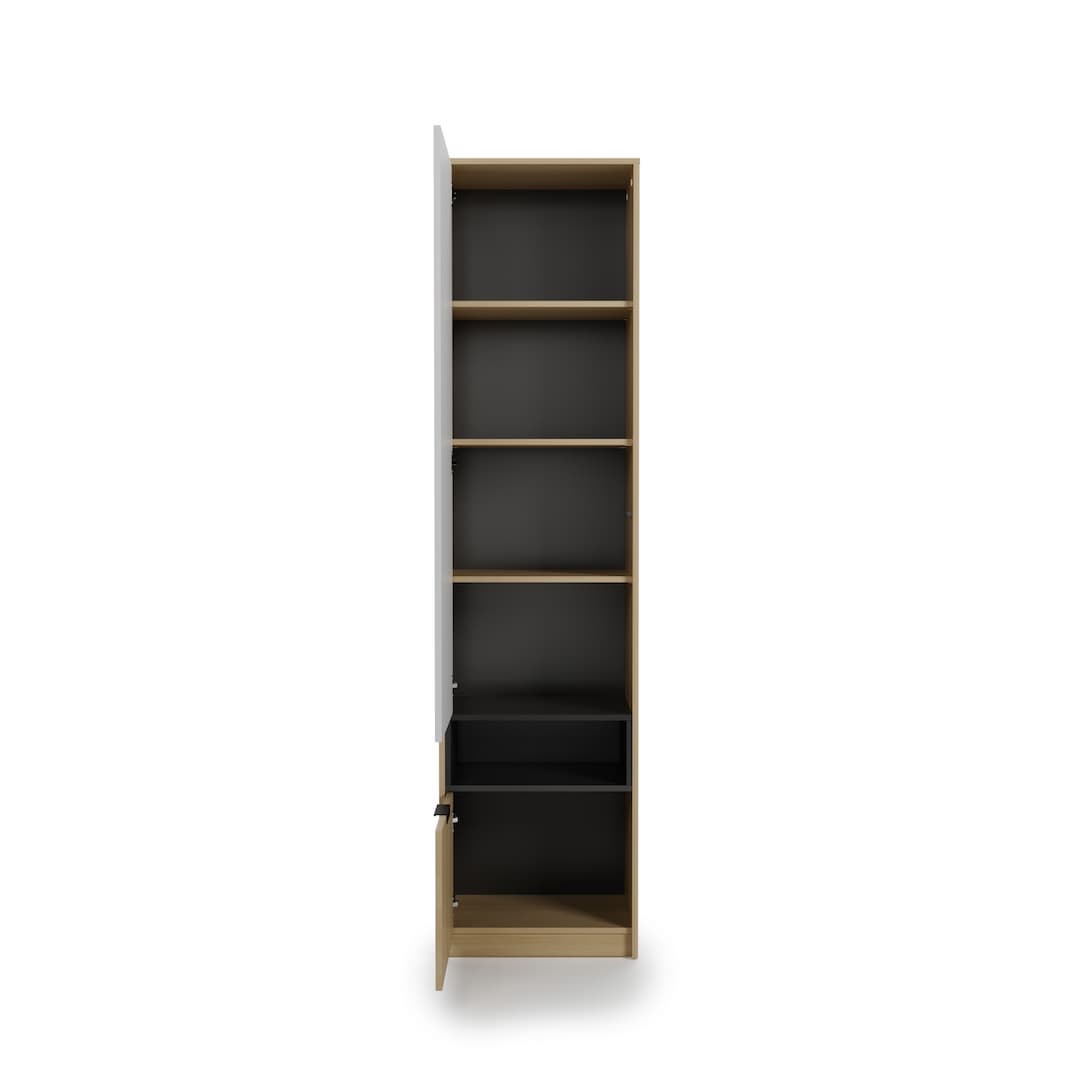 Kanu KN-04 Tall Cabinet 55cm in White, image 5