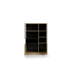 Kanu KN-06 Highboard Cabinet 90cm in White, image 5