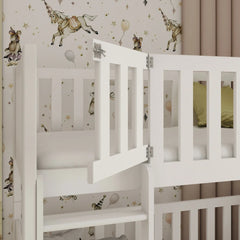 Wooden Bunk Bed Ksawery With Drawers, image 25