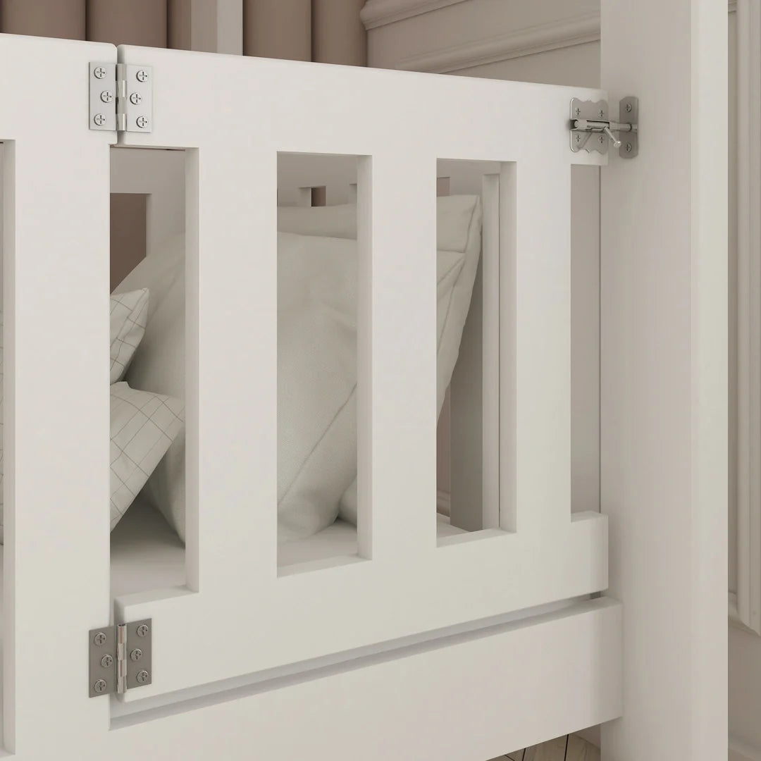 Wooden Bunk Bed Ksawery With Drawers, image 26