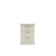 Kashmir Bedside Table 50cm in White, image 4