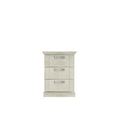 Kashmir Bedside Table 50cm in White, image 5