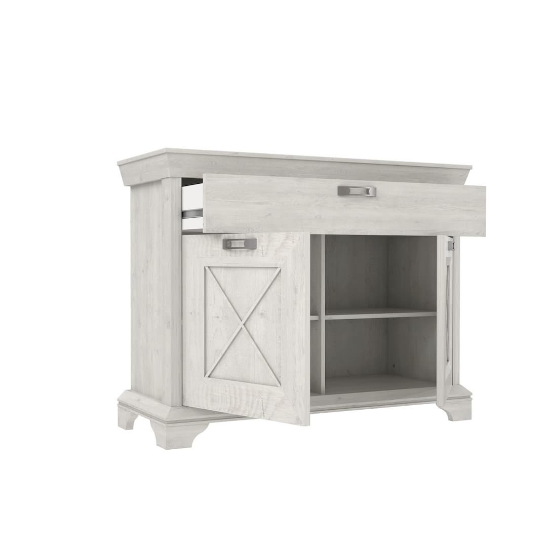 Kashmir Sideboard Cabinet 123cm in White, image 3